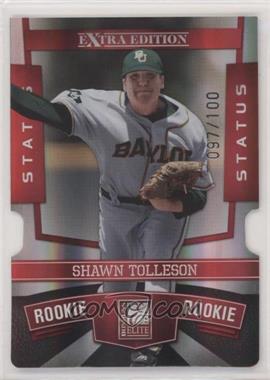 2010 Donruss Elite Extra Edition - [Base] - Status Red Die-Cut #188 - Shawn Tolleson /100