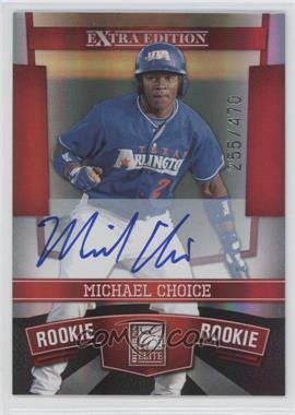 2010 Donruss Elite Extra Edition - [Base] #101 - Michael Choice /470