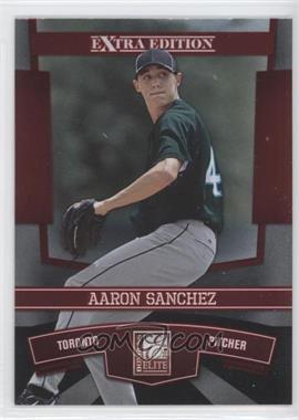 2010 Donruss Elite Extra Edition - [Base] #13 - Aaron Sanchez