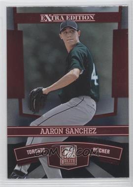 2010 Donruss Elite Extra Edition - [Base] #13 - Aaron Sanchez