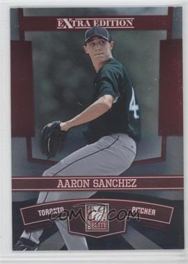 2010 Donruss Elite Extra Edition - [Base] #13 - Aaron Sanchez