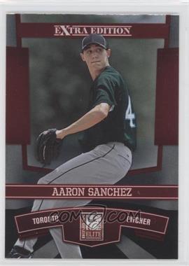 2010 Donruss Elite Extra Edition - [Base] #13 - Aaron Sanchez