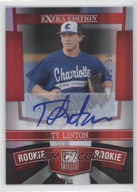 2010 Donruss Elite Extra Edition - [Base] #157 - Ty Linton /99