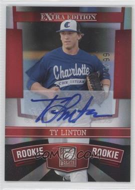 2010 Donruss Elite Extra Edition - [Base] #157 - Ty Linton /99