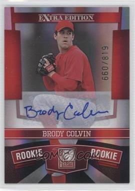 2010 Donruss Elite Extra Edition - [Base] #165 - Brody Colvin /819