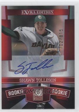 2010 Donruss Elite Extra Edition - [Base] #188 - Shawn Tolleson /815