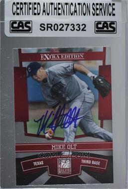 2010 Donruss Elite Extra Edition - [Base] #3 - Mike Olt [CAS Certified Sealed]