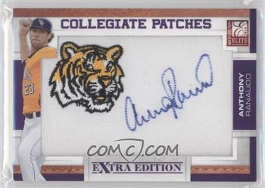 2010 Donruss Elite Extra Edition - Collegiate Patches Signatures #AR - Anthony Ranaudo /125