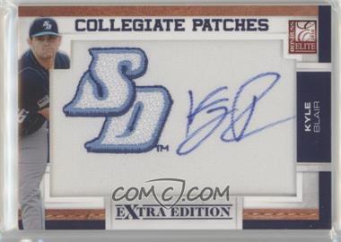 2010 Donruss Elite Extra Edition - Collegiate Patches Signatures #KB - Kyle Blair /125