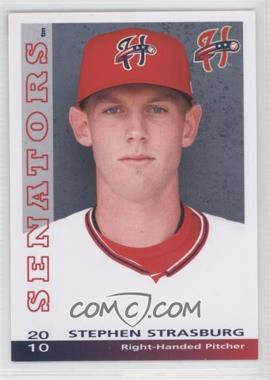 2010 Grandstand Harrisburg Senators - [Base] #_STST - Stephen Strasburg