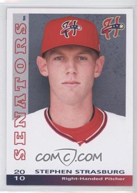 2010 Grandstand Harrisburg Senators - [Base] #_STST - Stephen Strasburg