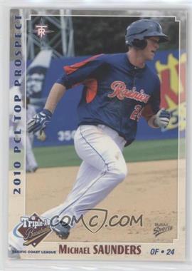 2010 MultiAd Sports Pacific Coast League Top Prospects - [Base] #33 - Michael Saunders