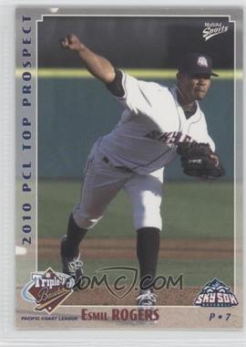 2010 MultiAd Sports Pacific Coast League Top Prospects - [Base] #7 - Esmil Rogers