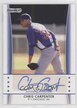 2010 Razor Autographs - [Base] #CC - 4 - Chris Carpenter