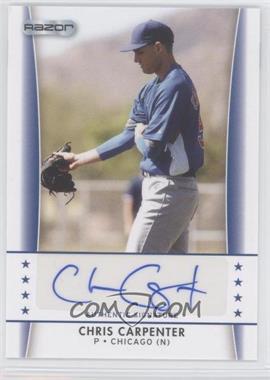 2010 Razor Autographs - [Base] #CC - 5 - Chris Carpenter