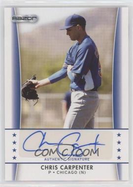 2010 Razor Autographs - [Base] #CC - 5 - Chris Carpenter