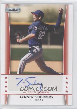 2010 Razor Autographs - [Base] #TS - 1 - Tanner Scheppers