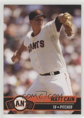 2010 San Francisco Giants Junior Giants Reward Cards - [Base] #_MACA - Matt Cain