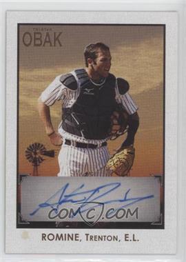 2010 TRISTAR Obak - Autographs - Brown #A31 - Austin Romine /75