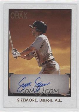 2010 TRISTAR Obak - Autographs - Brown #A34 - Scott Sizemore /75