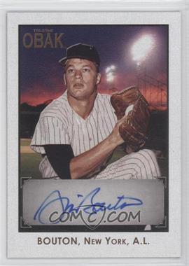 2010 TRISTAR Obak - Autographs - Brown #A51 - Jim Bouton /75