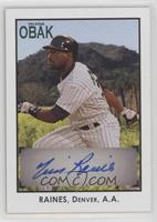 Tim Raines #/25