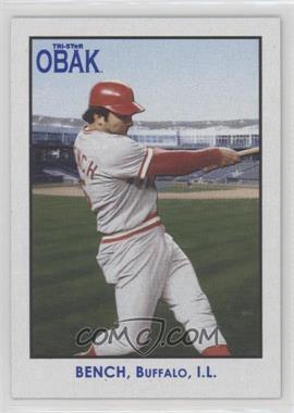 2010 TRISTAR Obak - [Base] #40.1 - Johnny Bench