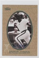 Don Baylor #/25