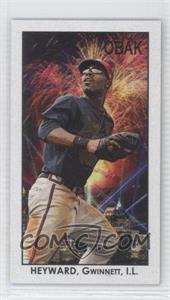 2010 TRISTAR Obak - T212 Mini - Black #18.2 - Jason Heyward (Number in Circle) /50