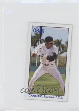 2010 TRISTAR Obak - T212 Mini #17 - Jose Canseco