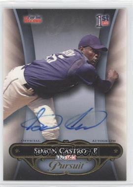 2010 TRISTAR Pursuit - [Base] - Autographs #136 - Simon Castro /80