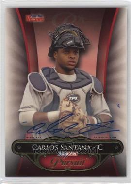 2010 TRISTAR Pursuit - [Base] - Autographs #147 - Carlos Santana /80