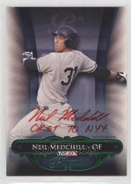 2010 TRISTAR Pursuit - [Base] - Green Autographs Red Ink #123 - Neil Medchill /25 [Noted]