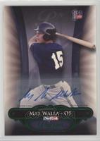 Max Walla #/25