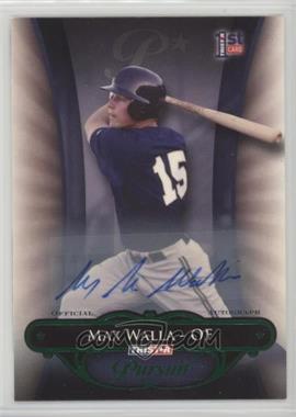 2010 TRISTAR Pursuit - [Base] - Green Autographs #111 - Max Walla /25