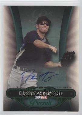 2010 TRISTAR Pursuit - [Base] - Green Autographs #1.2 - Dustin Ackley (Square Around Number) /25