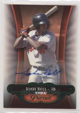 2010 TRISTAR Pursuit - [Base] - Green Autographs #43 - Josh Bell /25