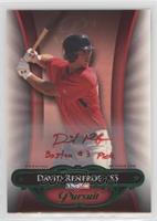 David Renfroe [Noted] #/25