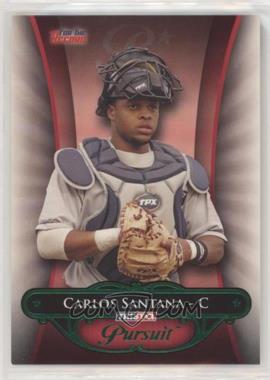 2010 TRISTAR Pursuit - [Base] - Green #147 - Carlos Santana /25