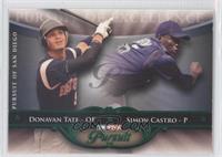 Donavan Tate, Simon Castro #/25