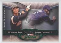 Donavan Tate, Simon Castro #/25