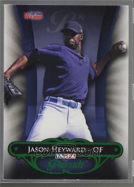 2010 TRISTAR Pursuit - [Base] - Green #56.2 - Jason Heyward (Square Around Number) /25 [Noted]