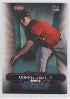 2010 TRISTAR Pursuit - [Base] - Purple #57 - Donnie Hume /1