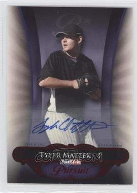 2010 TRISTAR Pursuit - [Base] - Red Autographs #5 - Tyler Matzek /5