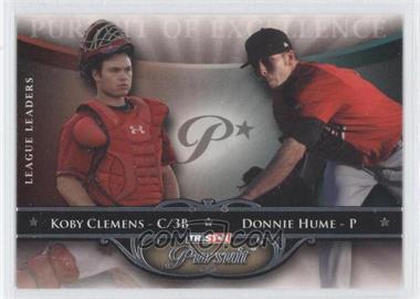2010 TRISTAR Pursuit - [Base] #70 - Koby Clemens, Donnie Hume