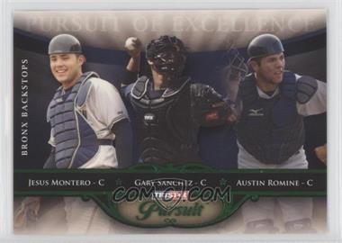 2010 TRISTAR Pursuit - [Base] #75 - Jesus Montero, Gary Sanchez, Austin Romine [EX to NM]