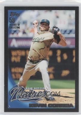 2010 Topps - [Base] - Black #112 - Kevin Correia /59