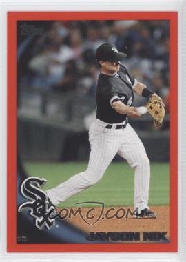 2010 Topps - [Base] - Factory Set Red #180 - Jayson Nix /299