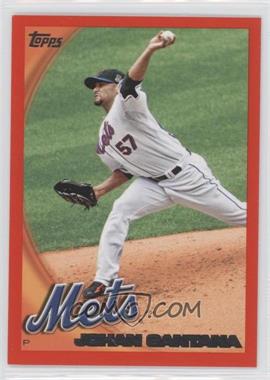 2010 Topps - [Base] - Factory Set Red #573 - Johan Santana /299