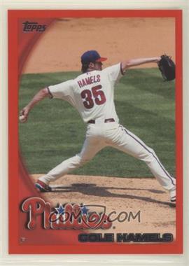 2010 Topps - [Base] - Factory Set Red #70 - Cole Hamels /299